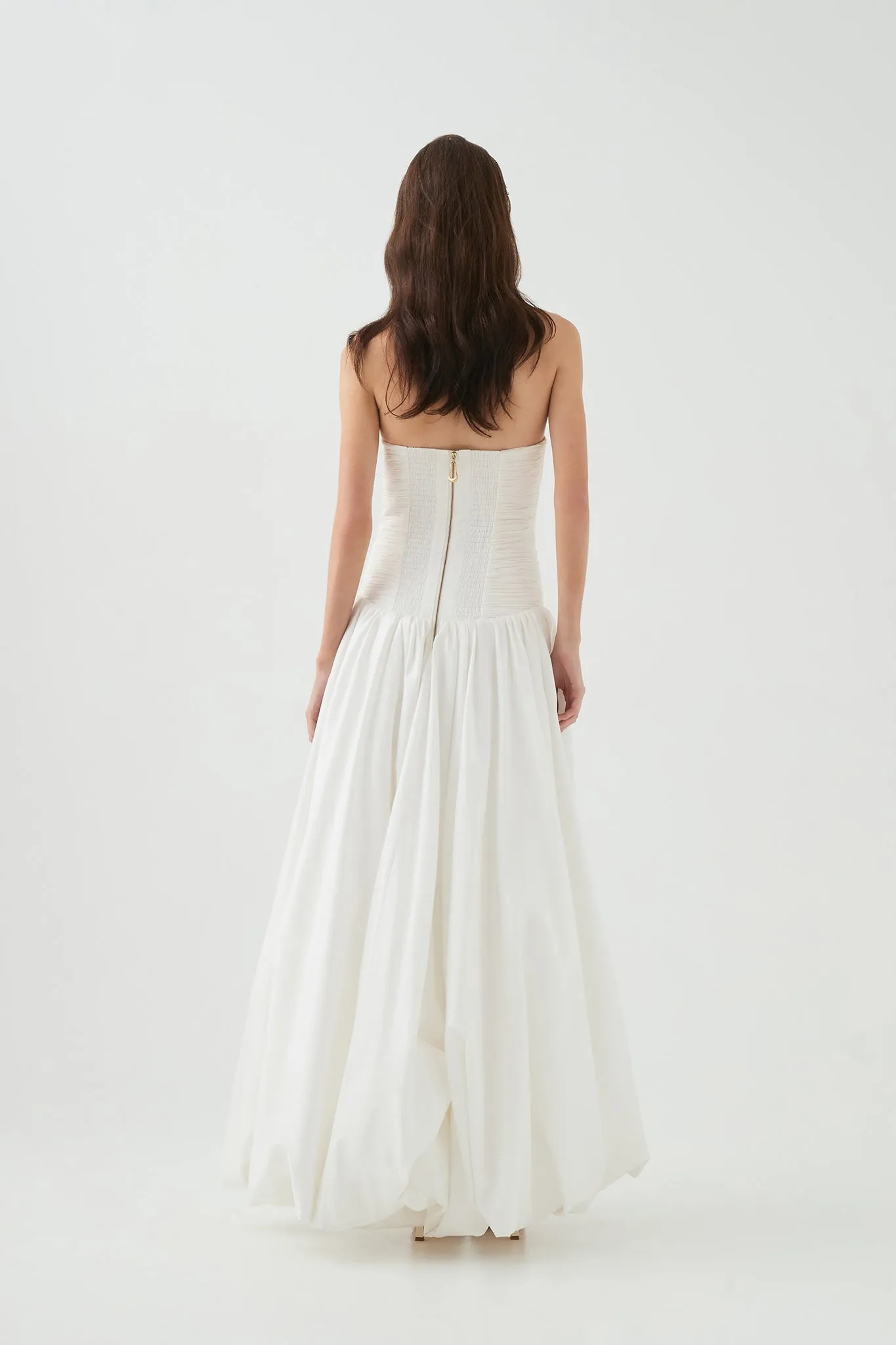 Violette Bubble Hem Maxi Dress