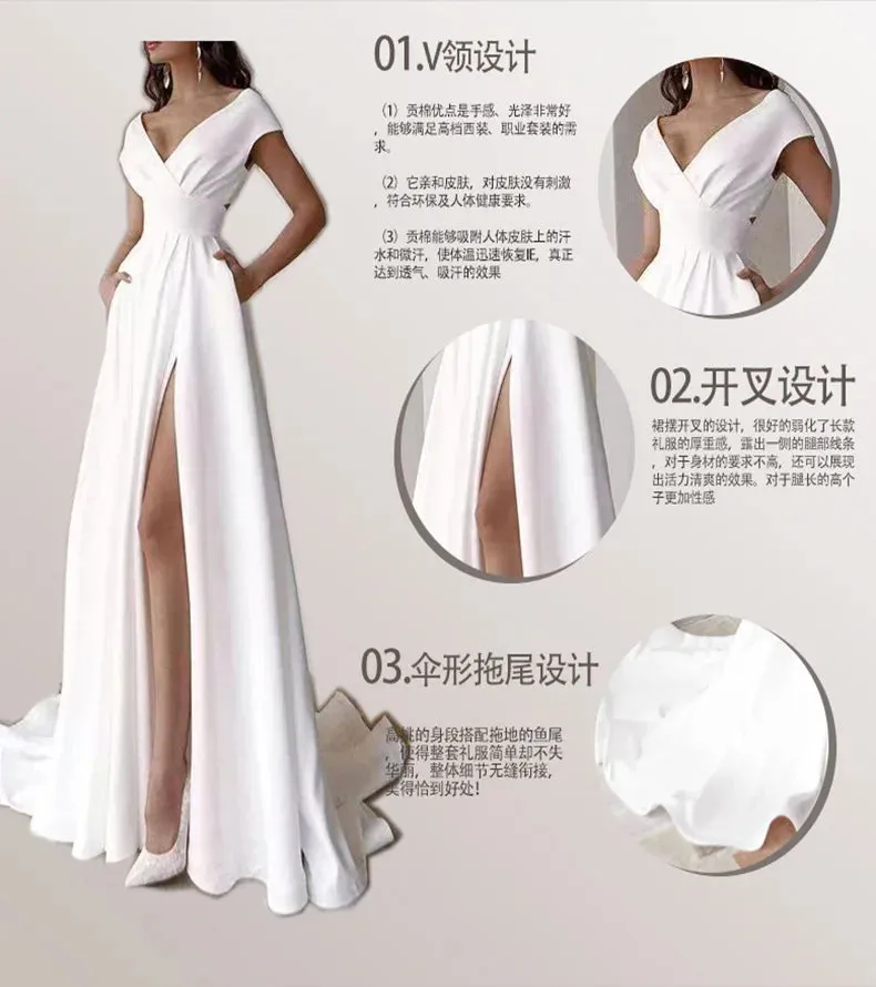 Wedding Guest Dresses: Red Black White Mid Rise Solid Elegant Commuting Evening