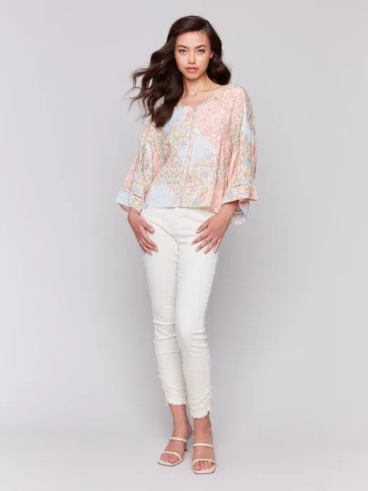 Wide Sleeves BLouse