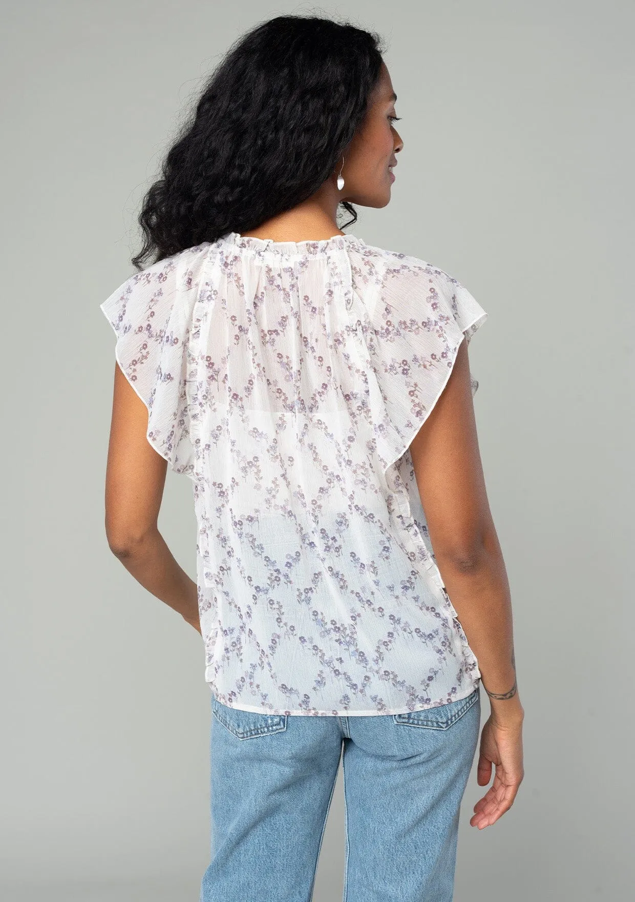 With Love Ruffled Top