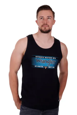 Wrangler Harvey Mens Singlet Black