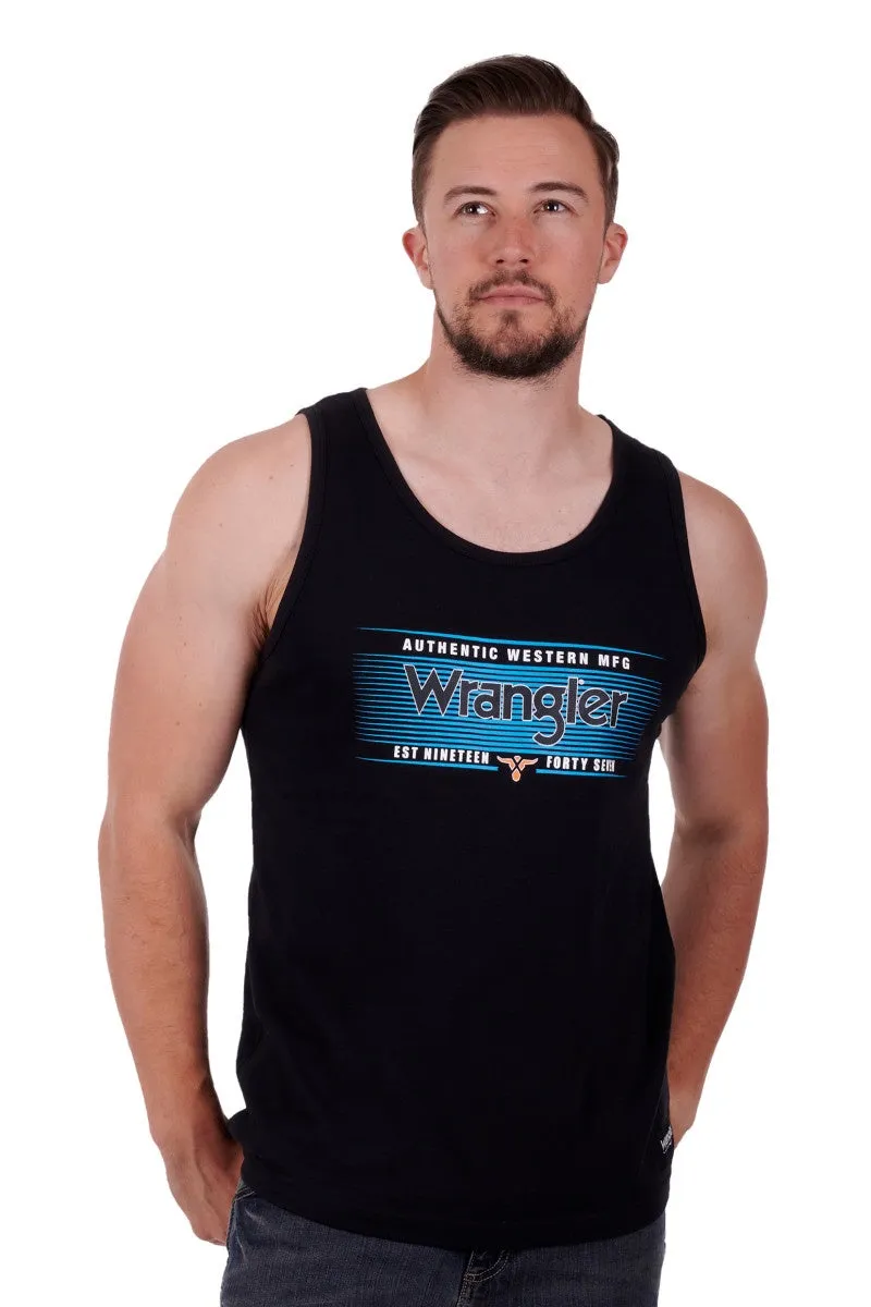 Wrangler Harvey Mens Singlet Black