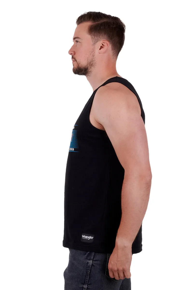 Wrangler Harvey Mens Singlet Black
