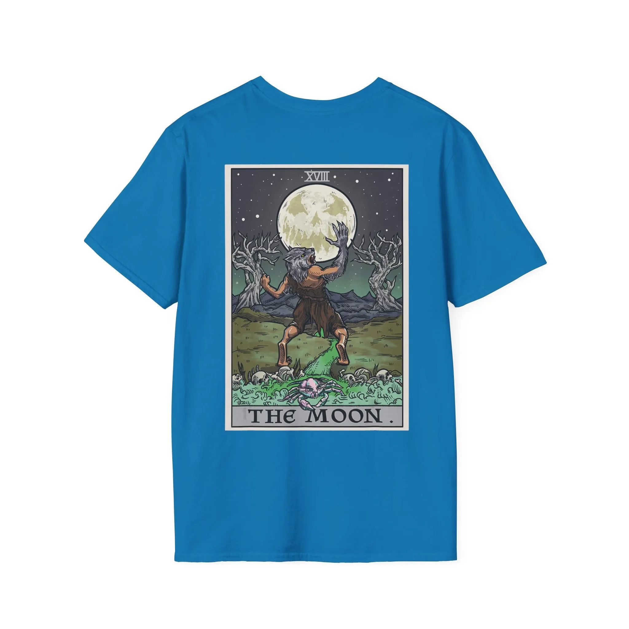 XVIII The Moon Rear Printed Tee