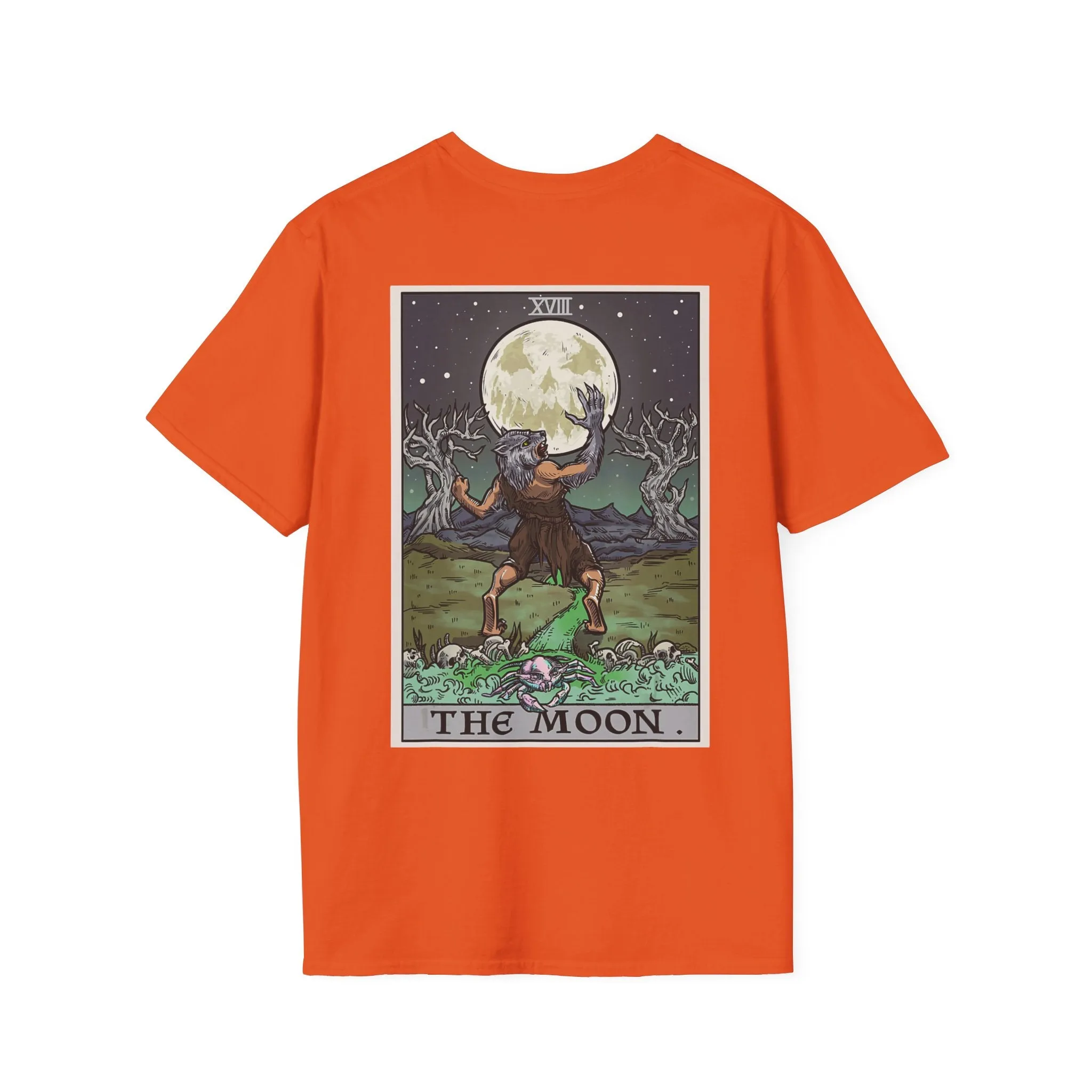 XVIII The Moon Rear Printed Tee