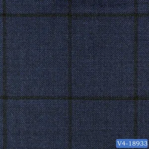 Yale Blue with Dark Windowpane Jacket