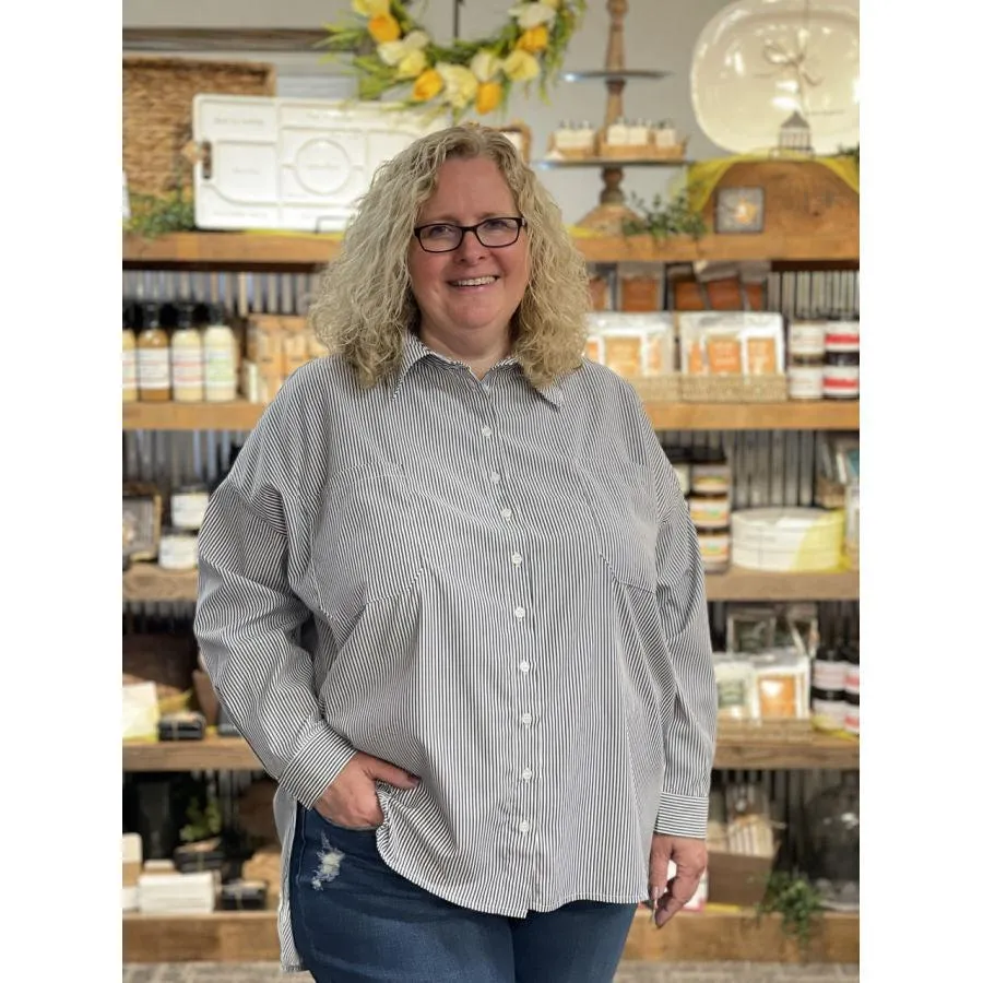 Zenana Breezy Button Down