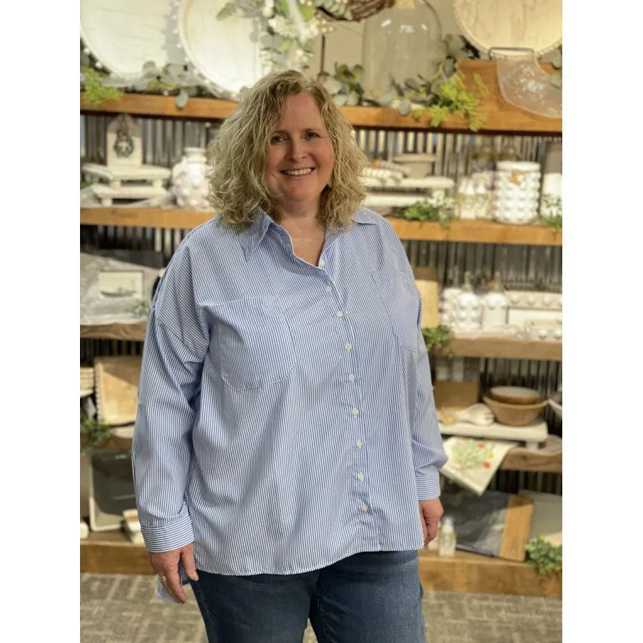 Zenana Breezy Button Down